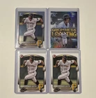 2025 Bowman Chrome Konnor Griffin Pirates 4-Card Lot Greatness Loading BL-3