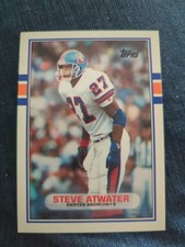 1989 Topps Traded - Steve Atwater #52T Rookie RC Denver Broncos NFL Card 