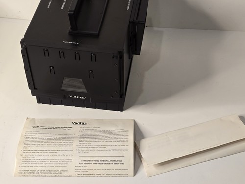 Vivitar UVC1 Cinema Projector to Video Camera Transfer Box Converter U-VC1 - Picture 5 of 8
