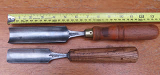 Vintage Gouge Chisels Camm. Bagshaw & Mathieson Glasgow Vintage Tools