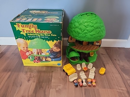 TREE TOTS BY KENNER Family Pop Up Baumhaus Originalverpackt 100% Komplett 
