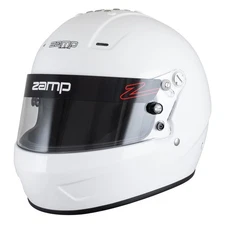 Zamp RZ 57 SA2025 Racing Helmet White - All Sizes