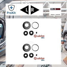 2x ORIGINAL® Autofren Seinsa Reparatursatz, Bremssattel Vorne für Opel VECTRA