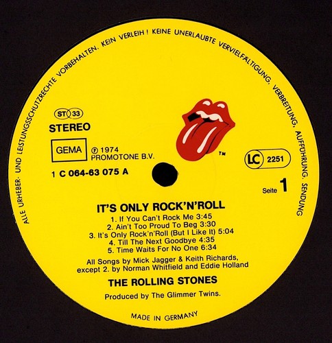 The Rolling Stones - It's Only Rock 'N Roll (Vinyl LP - DE 1979)° - Imagen 5 de 5