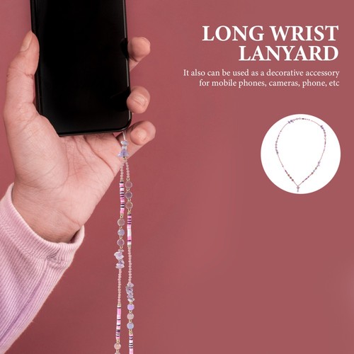 Anti-verlorene Handykette Fräulein Damen Langes Telefonband Armband - 第 3/12 張圖片