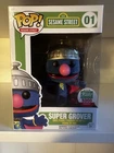 Funko Pop! Vinyl Sesame Street Super Grover Funko Shop Exclusive LE 5000 #01