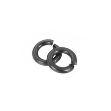 M2 Split Lock Washer, 300Pcs Carbon Steel Spring Lock Washers