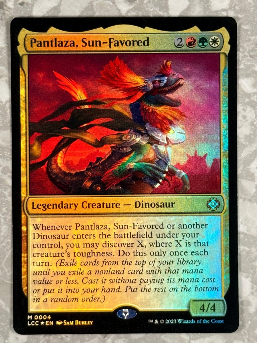 Pantlaza, Sun-Favored M Commander: The Lost Caverns of Ixalan 4 NM
