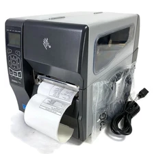 Zebra ZT230 Thermal Barcode Label Printer ZT23043-T01200FZ w/ Power & USB Cable