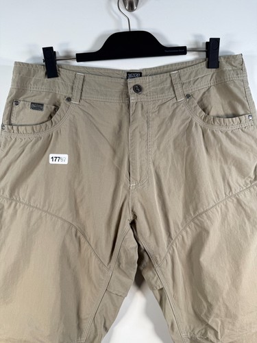 Kuhl Men Renegade Pants Straight Leg Hiking Utility Trail Outdoor Beige Sz 36x32 - Picture 5 of 13