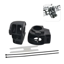 Handlebar Hand Control Switch Housing Cover For Harley Road Glide Custom FLTRX