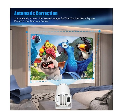 Thunrige HY300 4K Miny Projector -wifi 6, Android 11 - Picture 2 of 8