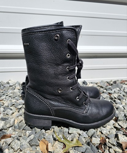Clarks Reunite Goretex Leder Kunstfell gefüttert Kampfstiefel Wandern Camping Herbst 8 - Bild 3 von 15