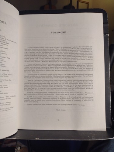 Tommy Tedesco For Guitars Players Only Tablature Songbook Vintage 1981 - Picture 3 of 19