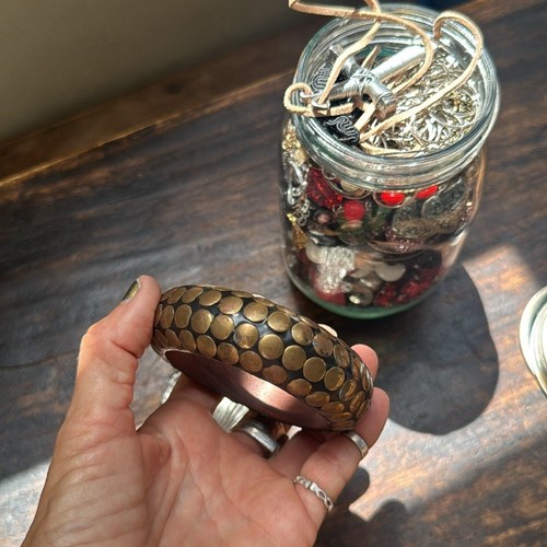 Mystery estate jewelry jar all wearable with sterling silver - Bild 6 von 8