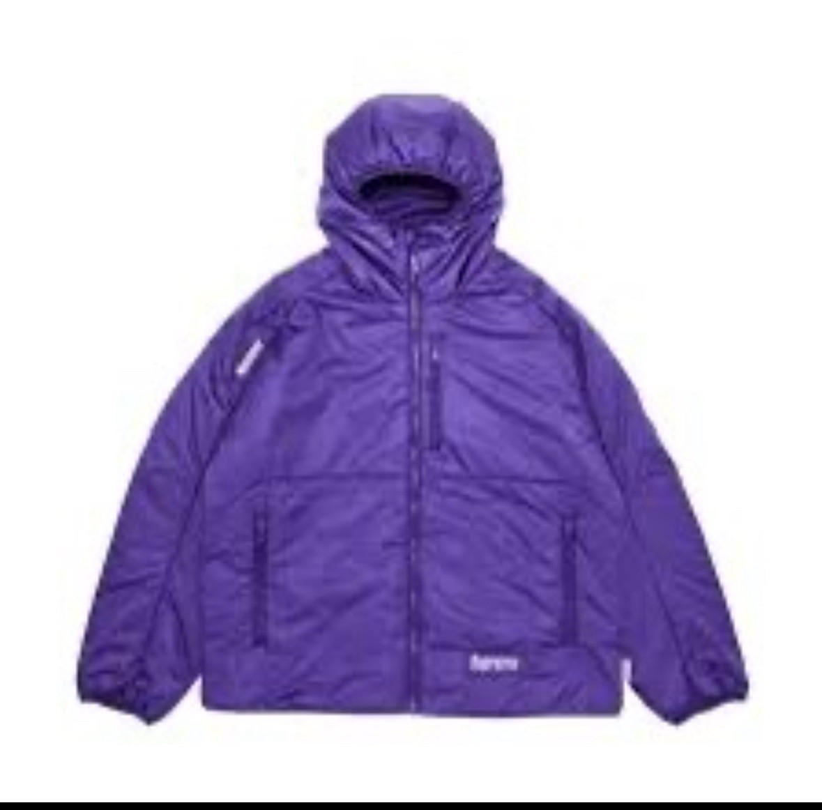 Supreme WINDSTOPPER Insulated Hooded Jacket 'Purple' 2XL
