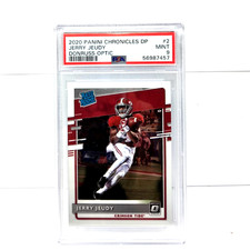 2020 Chronicles DP Optic Rated Rookie JERRY JEUDY RC Football Card PSA 9 MINT