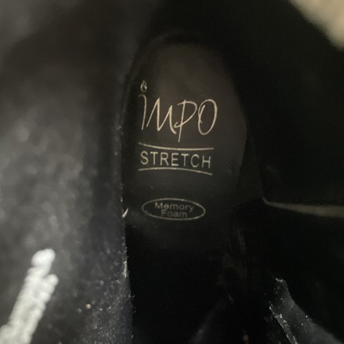 Botín para mujer Impo elástico talla 8 M NOEL negro talla cremallera espuma viscoelástica suave - Imagen 6 de 8