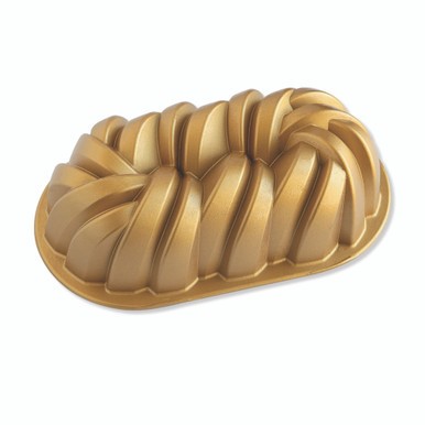 Nordic Ware 75th Anniversary Braided Loaf Pan - Bild 1 von 7