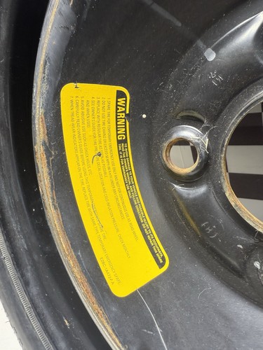 Neumático de repuesto Ford Mustang 87-93 comodidad de fábrica Goodyear 4 orejetas OEM T125/70D16 - Imagen 8 de 15