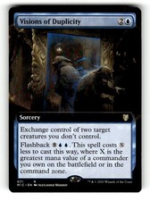Visions of Duplicity (Extended Art) Commander: Innistrad: Midnight Hunt 71  3