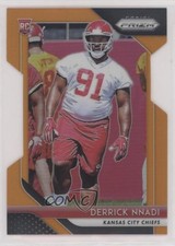 2018 Panini Prizm Rookie Orange Prizm 170/249 Derrick Nnadi #265 2qw