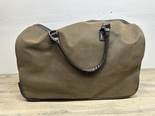 Citta Designs NZ Leather Style Wheeled Weekend Duffle Bag 53CM - Picture 12 of 19