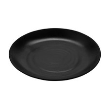 G.E.T. BF-10-BK Nara Black Melamine 10" dia. Plate - 1 Doz