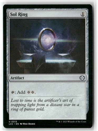 Sol Ring Commander: the Lost Caverns of Ixalan Regular