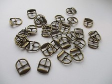 Small Brass buckles x 30