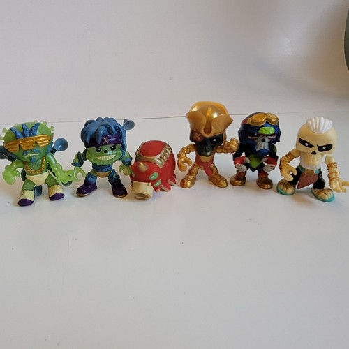 Treasure X Figures Alien Hunters Dragon Gold Lot of 6 Moose Brand See Descript! - Picture 1 of 14