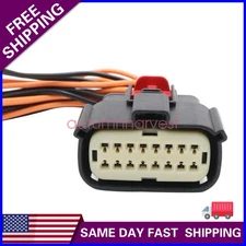 For 2019-23 Ram 1500 16-Way Front Headlamp Headlight Connector Harness Plug