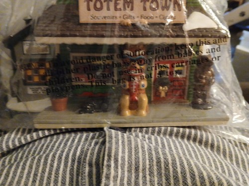 DEPT 56 Totem Town Souvenir Shop The Original Snow Village with Box #55053 - Bild 5 von 16