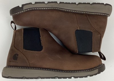 Carhartt Millbrook Men's Water Resis Steel Safety Toe Work Boots Size 8.5 M