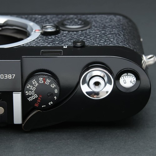 Leica MP-6 Black Paint Rangefinder Camera Body #162 - Picture 10 of 12
