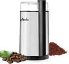Coffee Grinder, Wancle Electric Coffee Grinder, Quiet Spice Grinder, One Touch C