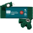 Philips EZGrip Outdoor Extension Cord with Multiple Outlets 25ft