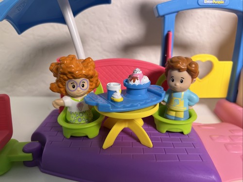 Fisher Price Little People Heladería Tienda Juego Completo - Imagen 9 de 17