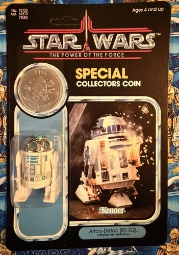 Behol7221 Stan Solo Kenner Style Star Wars R2-D2 Pop Up Mint on Card Carded MOC