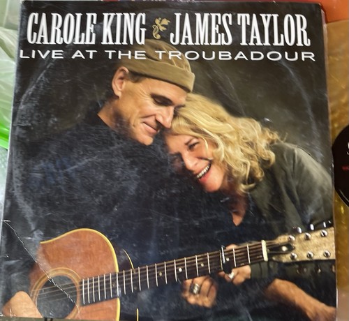 Carole King & James Taylor : Live at the Troubadour (Metallic Gold Vinyl 2LPs) - Picture 1 of 6
