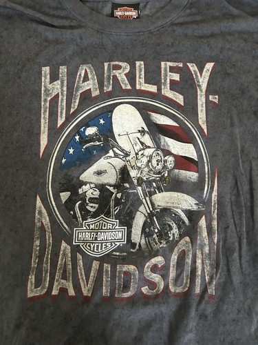 Harley Davidson Edinburgh HD Scotland Tshirt Size L - Picture 2 of 4