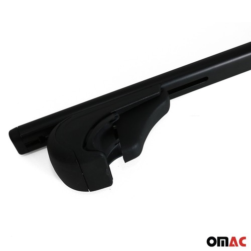 Barras transversales duraderas para VW Golf Alltrack Mk7 2017-2019 negras - Imagen 8 de 9