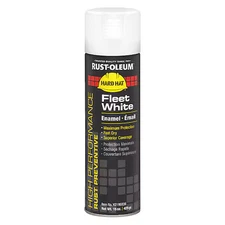 Rust-Oleum V2196838 Rust Preventative Spray Paint, Fleet White, Gloss, Solvent,