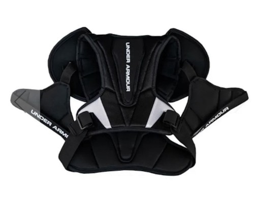Almohadillas de hombro Under Armour Strategy de lacrosse medianas para niños nuevas - Imagen 2 de 2