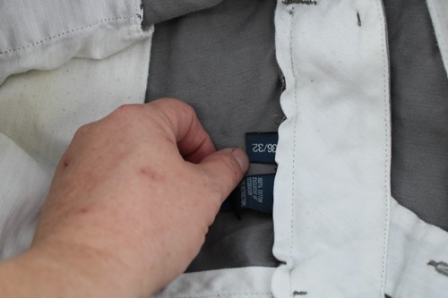 Polo Ralph Lauren klassische Passform weiche graue Chinohose Herren 36x32 - Bild 5 von 12
