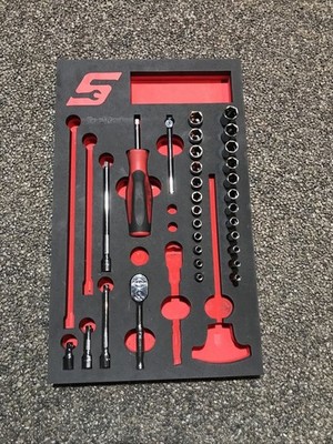 Snap On Ratschen / Knarrensatz mit Matte 1/4 Zoll