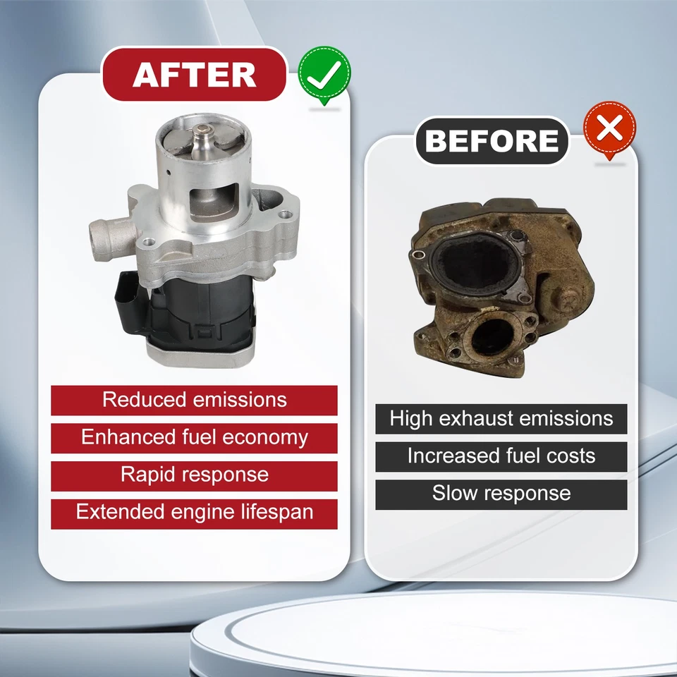 Válvula EGR 4 pines para Dodge 2004-2006 Freightliner Sprinter 2500 3500 2,7 L OM647 Foto 3 de 4