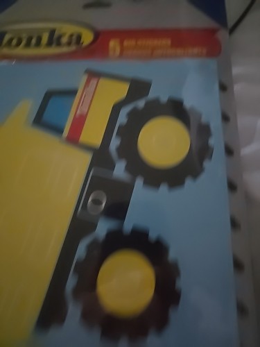 Tonka Truck Birthday 8Party Favor Gift Bags, Stickers, Party Game 3 Items NIB - 第 5/7 張圖片