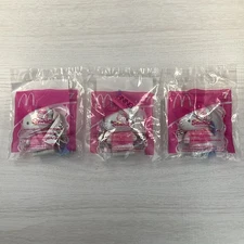 Lot of 3 Hello Kitty Necklace Photo Holder #7 2002 Sanrio McDonalds Happy Meal