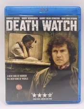 DEATH WATCH Blu-ray DVD Combo Shout Factory 80s Harvey Keitel Harry Dean Stanton